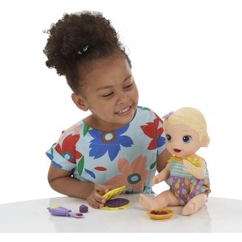  [아마존베스트]Baby Alive E5841EU5 Snackin’ Lily Blonde Hair, Multicolour