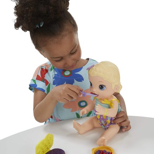  [아마존베스트]Baby Alive E5841EU5 Snackin’ Lily Blonde Hair, Multicolour