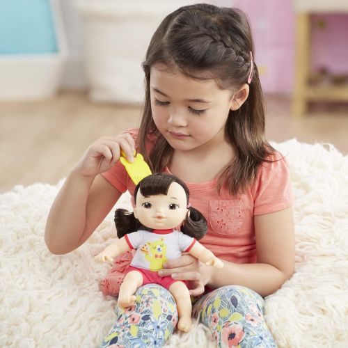  [아마존베스트]Littles by Baby Alive, Carry ‘N Go Squad, Little Iris, Black Hair Doll, Carrier, Accessories, Toy For Kids Ages 3 years & Up (Amazon Exclusive)