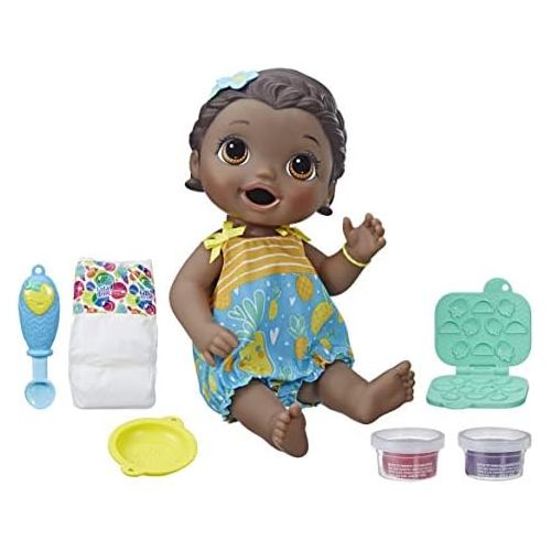  [아마존베스트]Baby Alive E5839EU5 BA SNACKIN Lily AA, Multicolour