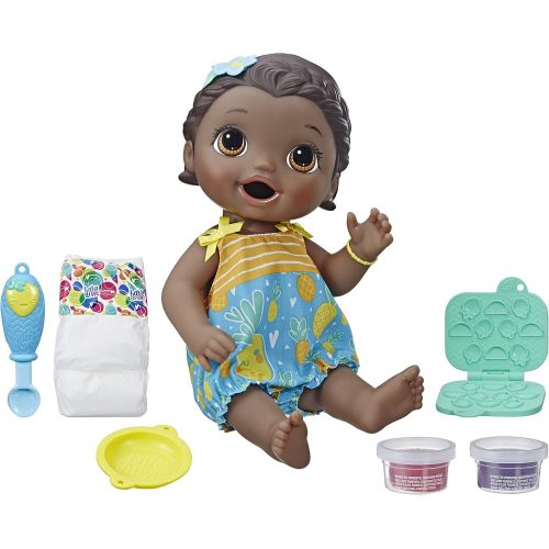  [아마존베스트]Baby Alive E5839EU5 BA SNACKIN Lily AA, Multicolour