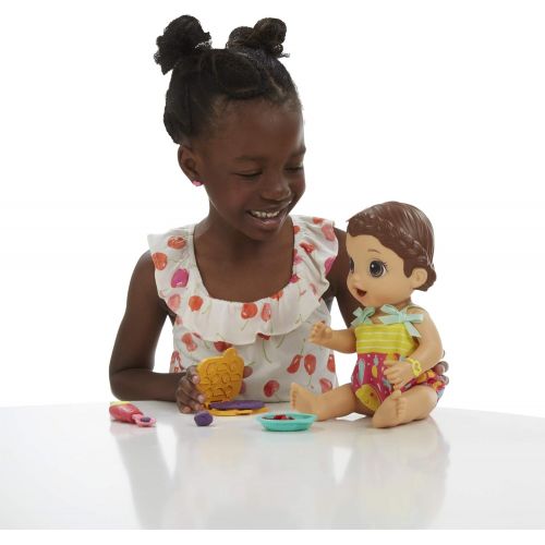  [아마존베스트]Baby Alive E5842EU5 BA SNACKIN Lily BR, Multicolour