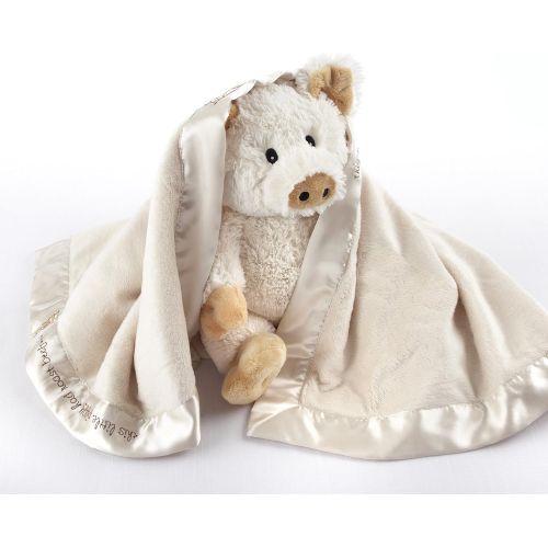  Baby Aspen Pig-n-A Blanket 2-Piece Gift Set