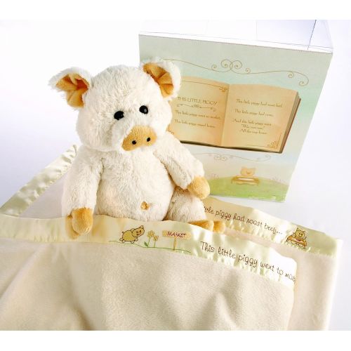  Baby Aspen Pig-n-A Blanket 2-Piece Gift Set