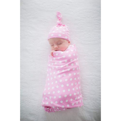  Baby Be Mine Matching Delivery Robe Swaddle Blanket Set Mom Baby (L/XL 12-18, Molly)
