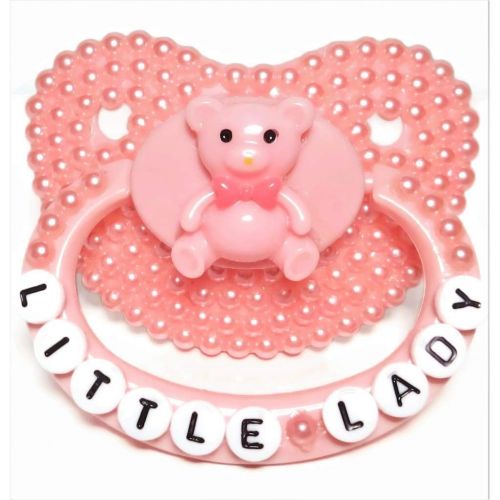  Baby Bear Pacis Adult PacifierLittle Lady Pink Adult Paci (DDLG/ABDL)