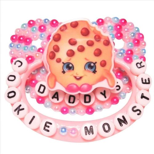  Baby Bear Pacis Adult Pacifier,Daddys Cookie Monster Pink Adult Paci (DDLG/ABDL)