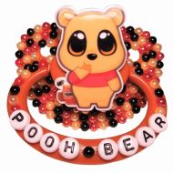 Baby Bear Pacis Adult Pacifier,Pooh Bear Brown Winnie The Pooh Adult Paci (DDLG/ABDL)