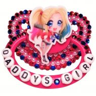 Baby Bear Pacis Adult Pacifier,Daddys Girl Pink Harley Quinn Adult Paci (DDLG/ABDL)