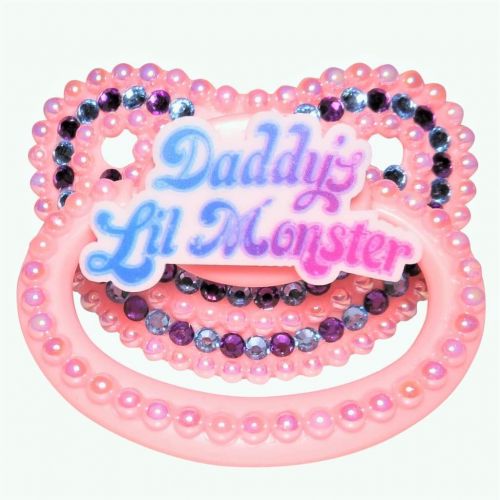  Baby Bear Pacis Adult PacifierDaddys Lil Monster Pink Harley Quinn Adult Paci (DDLG/ABDL)