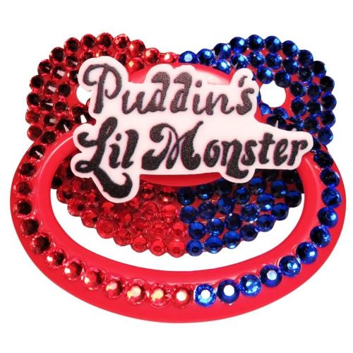  Baby Bear Pacis Adult Pacifier,Puddins Lil Monster Red Harley Quinn Adult Paci (DDLG/ABDL)