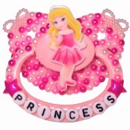 Baby Bear Pacis Adult Pacifier,Princess Pink Sleeping Beauty Adult Paci (DDLG/ABDL)