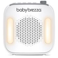 Baby Brezza Adjustable Baby Sound Machine and Night Light with 18 Sounds - Small, Portable Design for Easy Travel or Crib Use - Includes Lullaby, Nature, White Noise, Waves + More - USB Powered