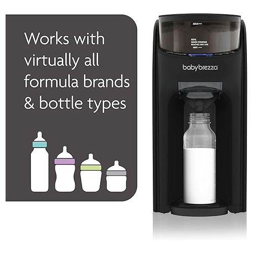  Formula Pro Advanced WiFi Formula Dispenser - Automatically Mix a Warm Formula Bottle From Your Phone Instantly - Easily Make Bottle With Automatic Powder Blending Machine, Black
