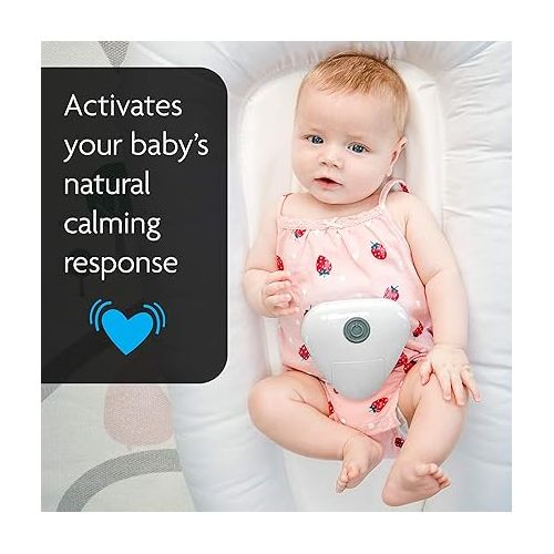  Baby Brezza Sleep and Soothing Baby Soothe Baby Massager and Band - Massage Machine is a Natural Soother for Calming a Fussy Baby