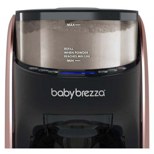  New and Improved Baby Brezza Formula Pro Advanced Formula Dispenser Machine - Automatically Mix a Warm Formula Bottle Instantly - Easily Make Bottle with Automatic Powder Blending,