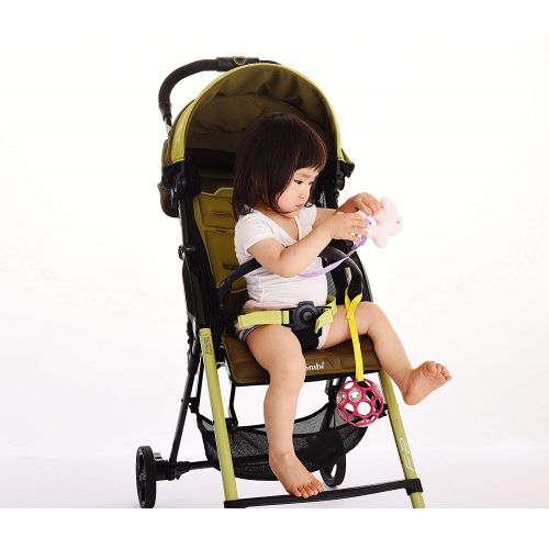  Baby Buddy 2 Piece Secure-A-Toy Safety Strap, Blue/Gold