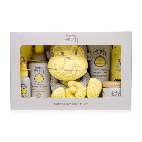  Baby Bum Dukes Premium Gift Set - Shampoo and Wash - Everyday Lotion  Natural Monoi Coconut...