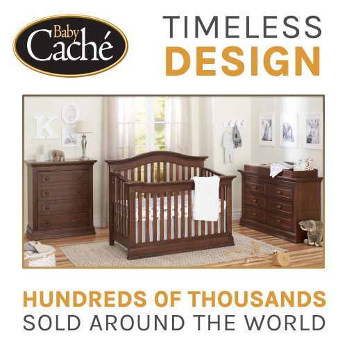  Baby Cache Toddler Bed Guard Rail, Montana Collection, Brown Sugar