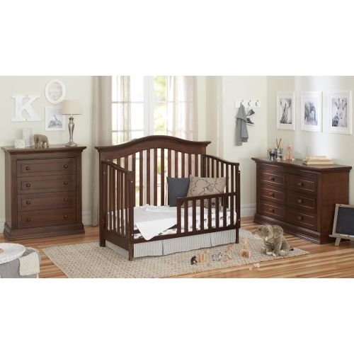  Baby Cache Toddler Bed Guard Rail, Montana Collection, Brown Sugar