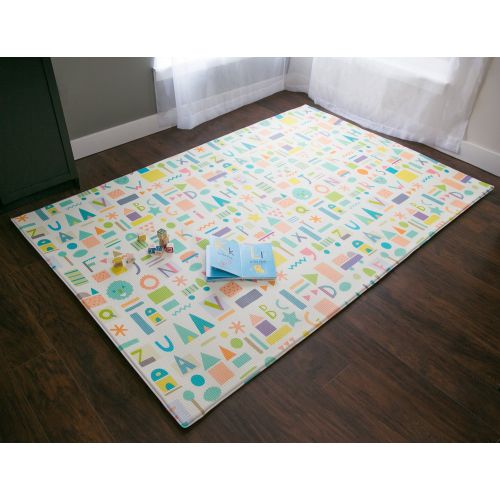  Baby Care Play Mat - Haute Collection (Medium, Sea Petals - Grey)