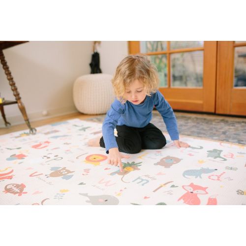  Baby Care Play Mat - Haute Collection (Medium, Sea Petals - Grey)