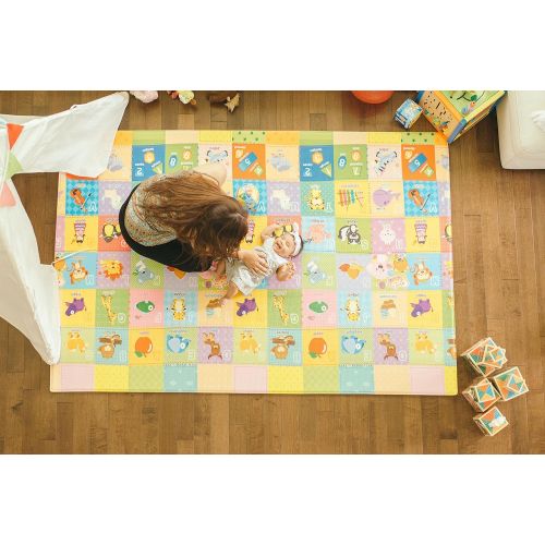  Baby Care Play Mat - Haute Collection (Medium, Sea Petals - Grey)