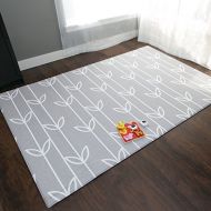 Baby Care Play Mat - Haute Collection (Large, Sea Petals - Grey)