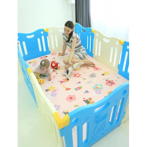  Baby Care Funzone Play Pen (SkyBlue)