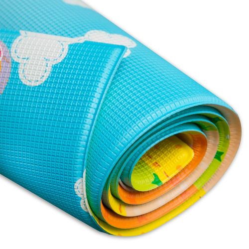 스킵 Baby Care Play Mat (Large, Busy Farm)