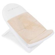 Baby Delight Cushy Nest Cloud Premium Organic Infant Bather | Baby Bath Seat | Comfortable Infant Bath Seat with Support | for Sinks and Tubs | Organic Oat