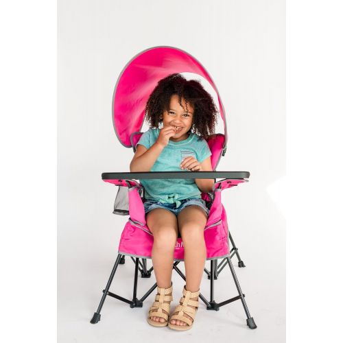  Baby Delight Go with Me Chair | Indoor/Outdoor Chair with Sun Canopy | Teal | Portable Chair converts to 3 Child Growth Stages: Sitting, Standing and Big Kid | 3 Months to 75 lbs |