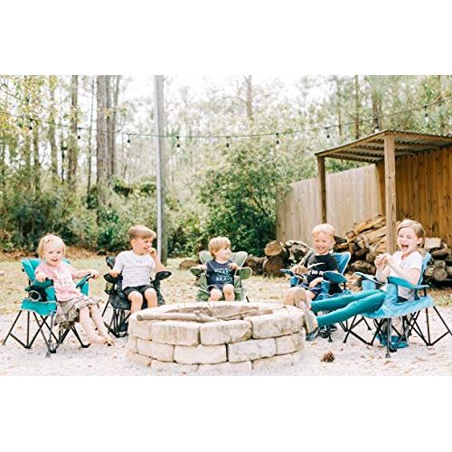  [아마존베스트]Baby Delight Go with Me Chair | Indoor/Outdoor Chair with Sun Canopy | Gray | Portable Chair converts to 3 Child Growth Stages: Sitting, Standing and Big Kid | 3 Months to 75 lbs |