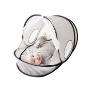 Baby Delight Inc. Baby Delight Comfy Canopy Breathe | Grey | Indoor and Outdoor Portable Canopy Mat | Made...