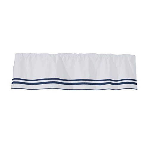  Baby Doll Bedding Soho Window Valance, Navy