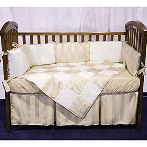  BabyDoll Bedding Baby Doll Bedding Gold Sensation Mini CribPort-a-Crib Set, Gold
