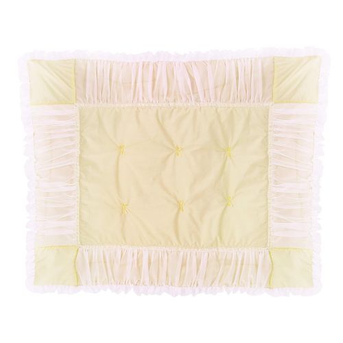  BabyDoll Bedding Baby Doll Sweet Touch Baby 4 Piece Crib Bedding Set, Yellow