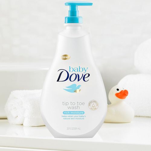  [아마존베스트]Baby Dove Tip to Toe Baby Wash Rich Moisture 20 oz