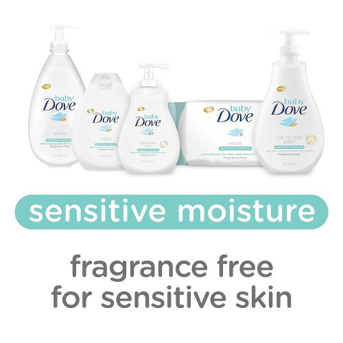  [아마존베스트]BABY DOVE LOTION Baby Dove Sensitive Moisture Fragrance Free Lotion, 20 Ounce