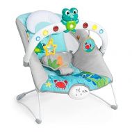 Baby Einstein Ocean Explorers Musical Bouncer Infant Seat, Kick to It Neptune, Unisex, for Ages 0-6 Months up to 20 lbs