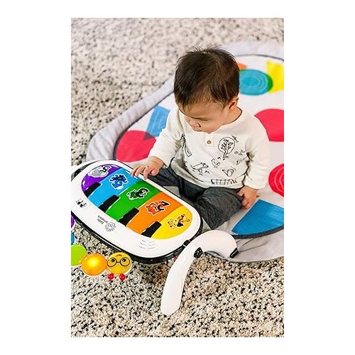  Baby Einstein 4-in-1 Kickin' Tunes Music and Language Play Gym and Piano Tummy Time Activity Mat