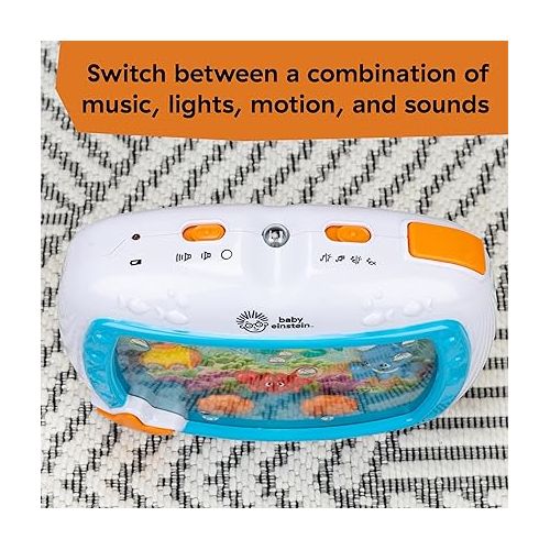 Baby Einstein Sea Dreams Soother Musical Crib Toy and Sound Machine, Newborn and up