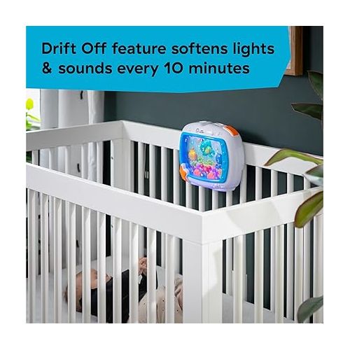 Baby Einstein Sea Dreams Soother Musical Crib Toy and Sound Machine, Newborn and up