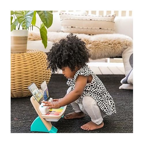  Baby Einstein and Hape Magic Touch Piano Wooden Musical Toddler Toy, Age 6 Months and Up