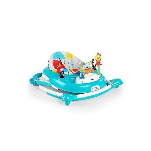  Baby Einstein Sky Explorers Baby Walker Activity Center and Sensory Play Learning-Toy with Lights, Songs and Sounds, Age 6 Months+, Blue