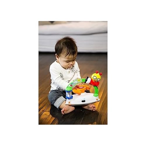  Baby Einstein Sky Explorers Baby Walker Activity Center and Sensory Play Learning-Toy with Lights, Songs and Sounds, Age 6 Months+, Blue