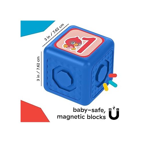  Baby Einstein Connectables 11 Piece Set STEAM Learning Magnetic Blocks Baby 6 Months+ Toddler Montessori Toys for 1 2 3 4 5 Year Old