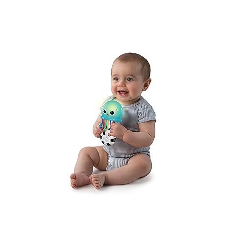  Baby Einstein Ocean Glow Sensory Shaker Musical Toy, Ages Newborn +