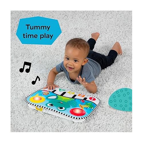 Baby Einstein Ocean Explorers Neptune's Kick & Explore Musical Kick Pad & Crib Toy, for Ages 0 Months and up