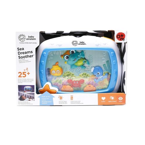  [아마존 핫딜]  [아마존핫딜]Baby Einstein Sea Dreams Soother Musical Crib Toy and Sound Machine, Newborns +